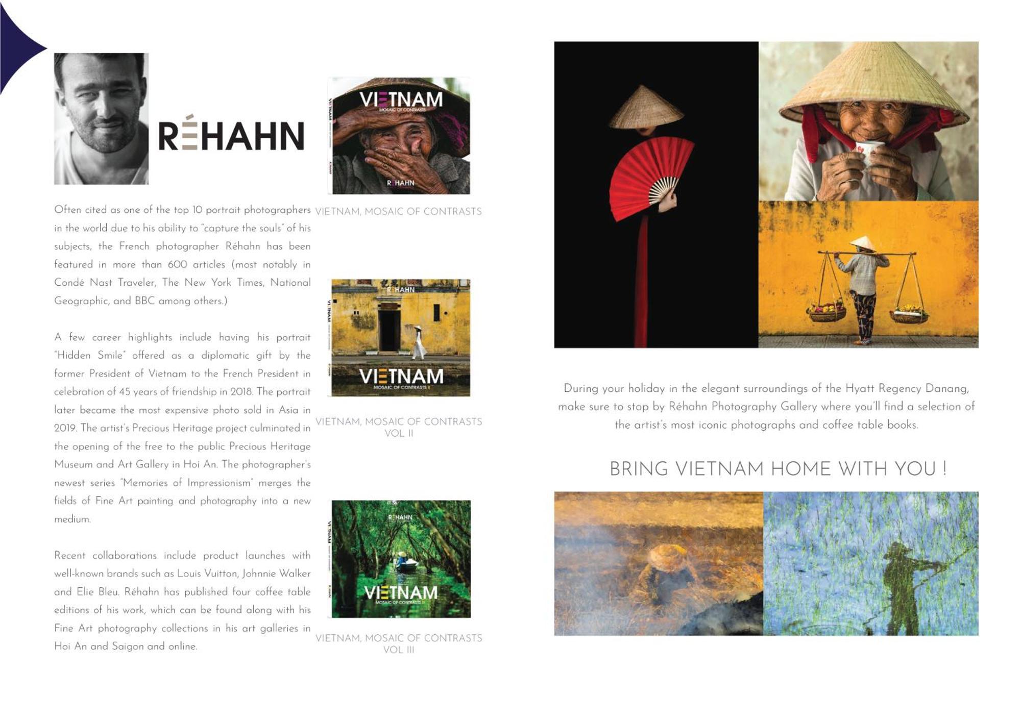 Hyatt Regency Danang Resort And Spa Buitenkant foto A brochure advertising the photography of Réhahn